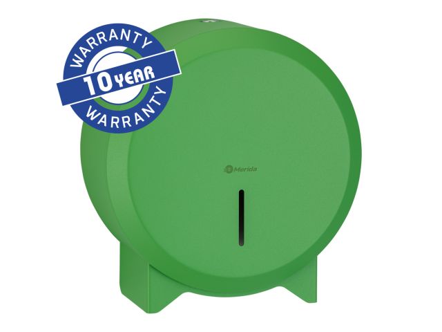 MERIDA STELLA GREEN LINE MINI toilet paper dispenser, max. roll diameter 19 cm, green